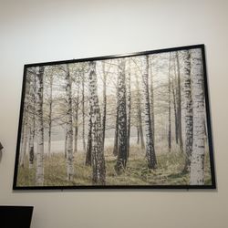 Paper Picture with Light Plastic Frame 