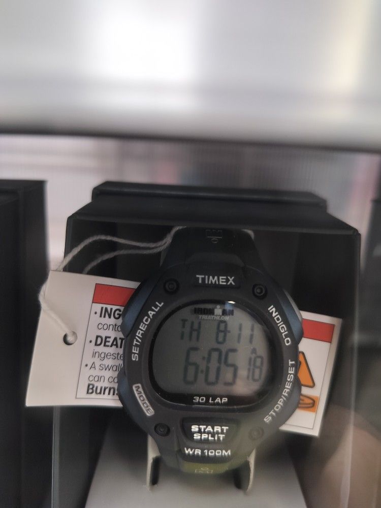 Men's Timex Watch Sport/ Stop Watch New In Box