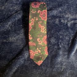 Bar III Floral Necktie , Purple, 59”