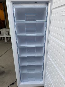 Upright Freezer with Pull-Out Drawers