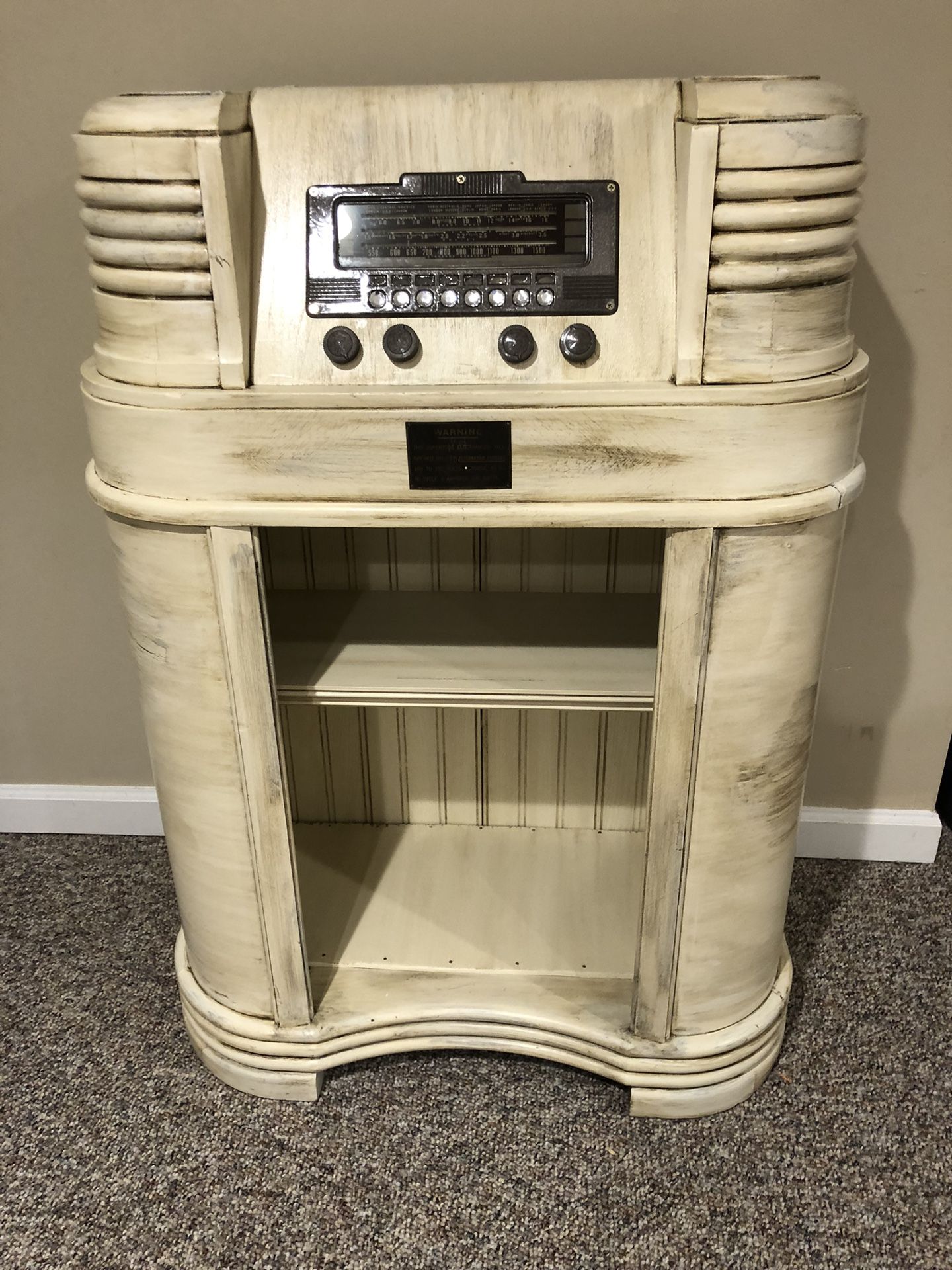 Vintage Radio Cabinet Furniture