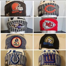Super Bowl Football Beanies