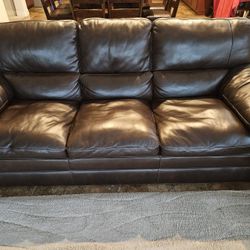 Leather Sofa - Great Price!