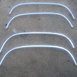 88-99 SILVERADO SIERRA C1500 K2500 FENDER WHEEL WELL MOLDINGS V6 V8 RWD 4X4