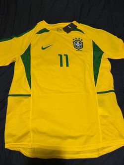 Nike Brazil National Team #11 Soccer Jersey