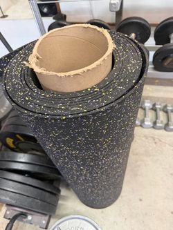 Gym  rubber flooring