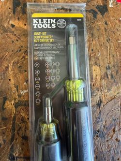 Klein Tools multi-bit screwdriver set