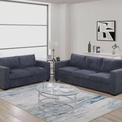 ✳️🔥Furry Corduroy Sofa Set🔥✳️