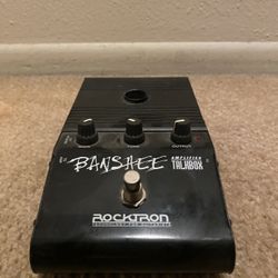 Rocktron Banshee Amplified Talk Box Guitar Vocal Effects Pedal – Black