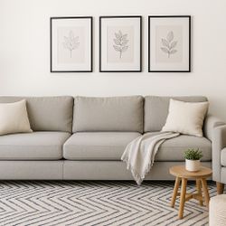 Noah Couch With 2 Arm Chairs 