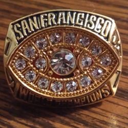 San Francisco 49ers Championship Ring 