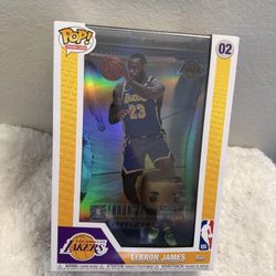 LEBRON JAMES Funko Pop! Trading Card  #02 NBA LA