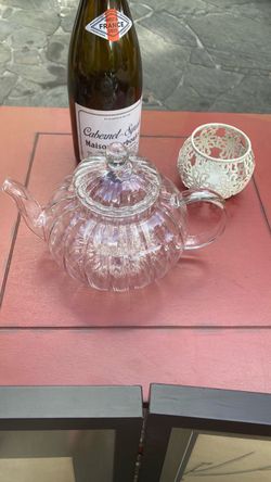 Utopia from Steelite, Illusion 32 oz. (95cl) ribbed glass teapot