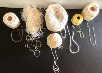 Miscellaneous Lot Partial Yarn Skeins