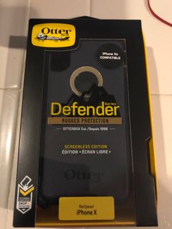 Otter box case for iPhone X