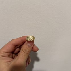 10k Gold Nugget Ring