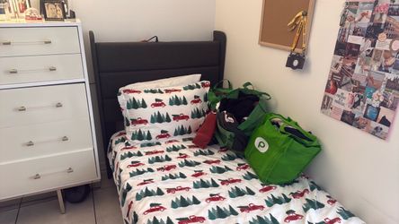 Twin Size Bed Frame w/ Mattress