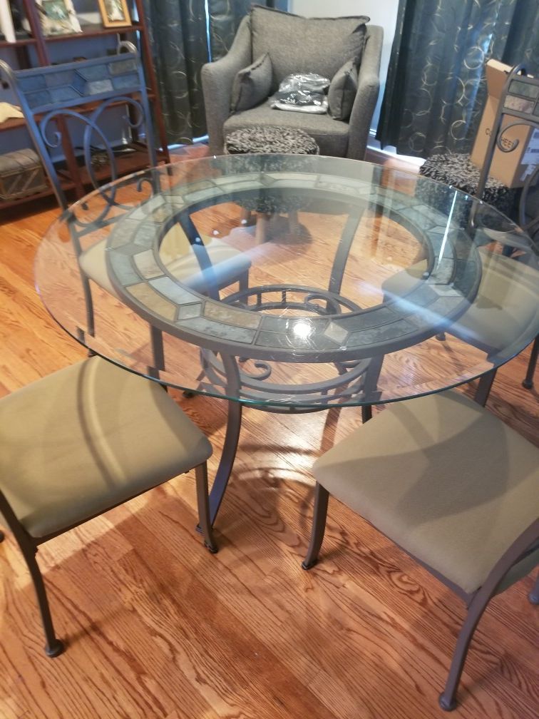 Table and chairs