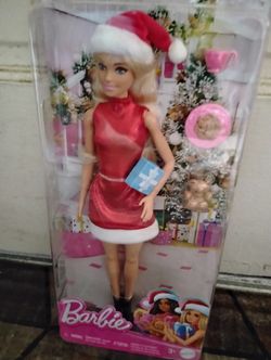 Barbie Santa Doll