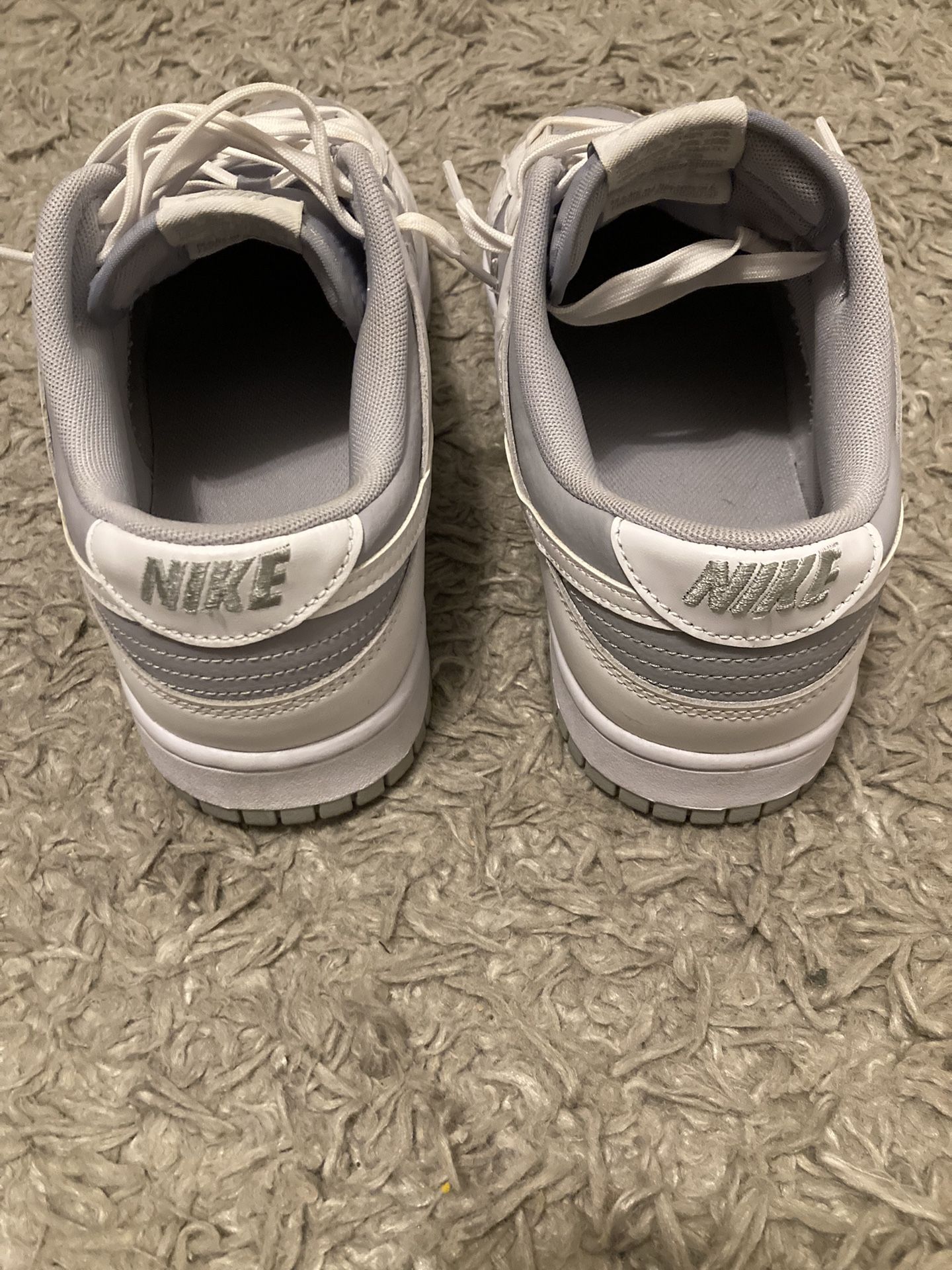 White Neutral Grey Dunks