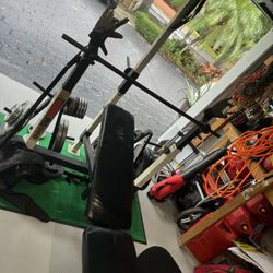 Workout Bench With Cable