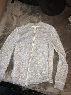 Grey H&M bomber jacket