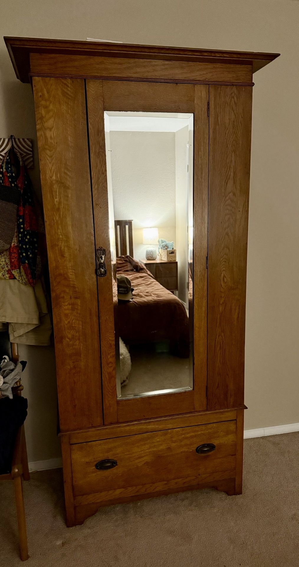 Armoire with Mirror 