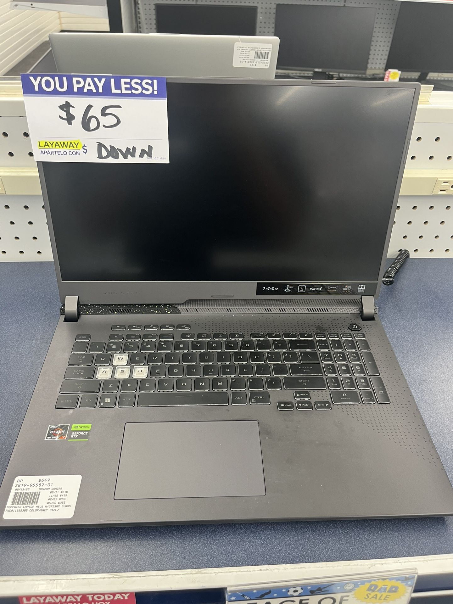 Laptop Asus G713RC