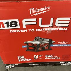 Brand new Milwaukee 8-1/4” Table Saw