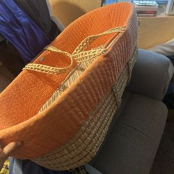 Wicker Bassinet 