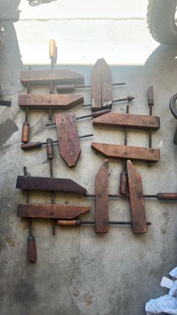 Wooden clamps