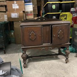 Antique Furniture Buffet Table