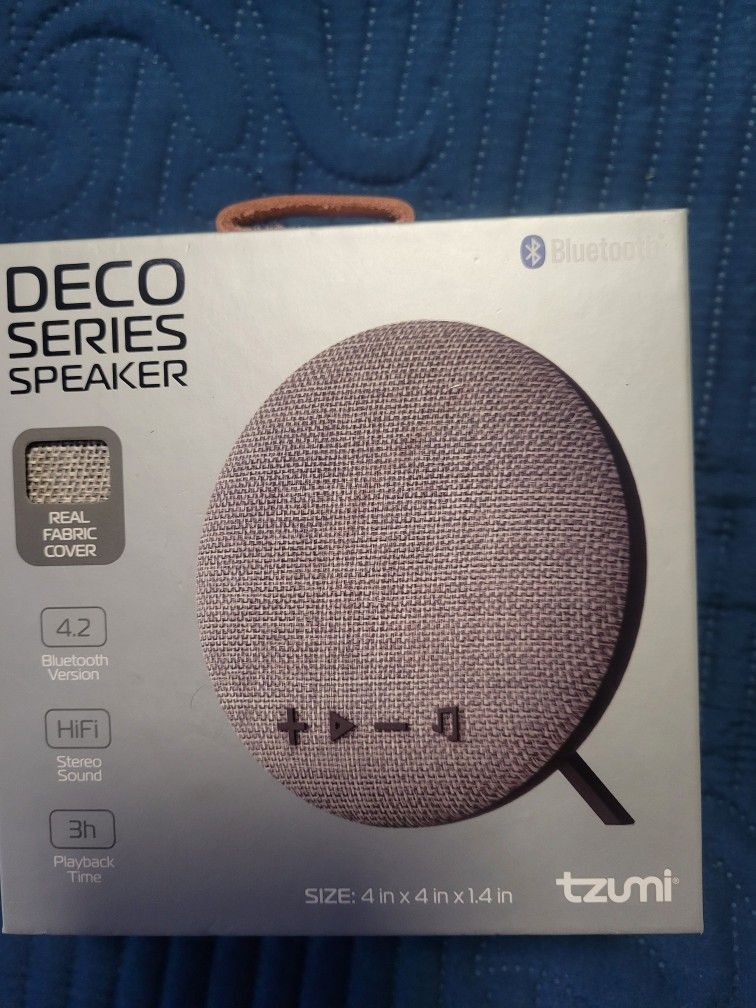 New Deco Series speaker wireless Bluetooth