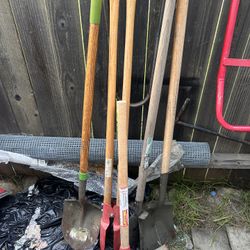 Ground tools. (Shovel, Pickaxe)