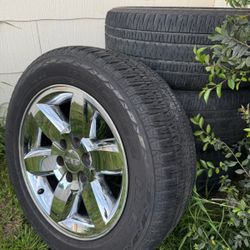 20- Inch Stock Wheels Chevy Silverado Tacos Suburban GMC Yukon Sierra Denali Avalanche Escalade Rims Tires