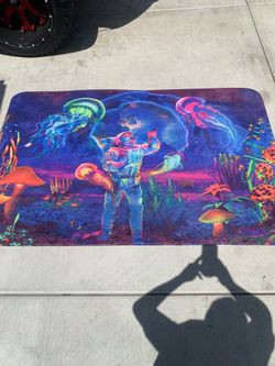 Carpet uv night glow