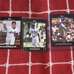 Autograph-topps baseball cards 