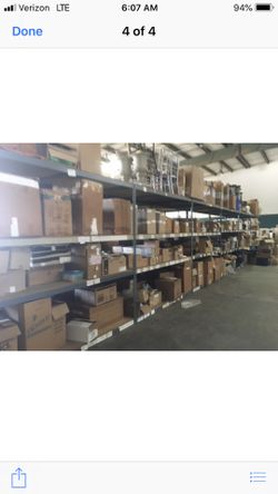 Commercial shelving