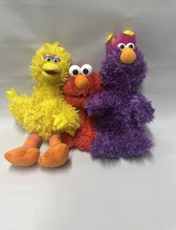Sesame Street Plushies