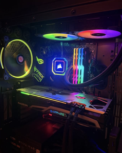 4K/1440p Gaming & Creator PC — RX 6800 16GB / i7-10700F / 32GB RGB / 2TB NVMe
