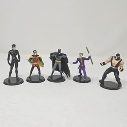 DC Comics Batman Justice League 5 Figure Toy Lot -  East West Distributing 2013