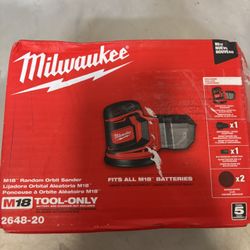 Milwaukee M18 Orbits Sander 2648-20