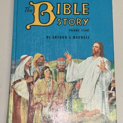 The Bible Story Book 8 By Arthur S. Maxwell (1956 Hardcover) Vintage
