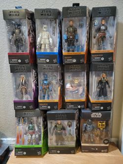 Starwars Black Series Ahsoka Figures