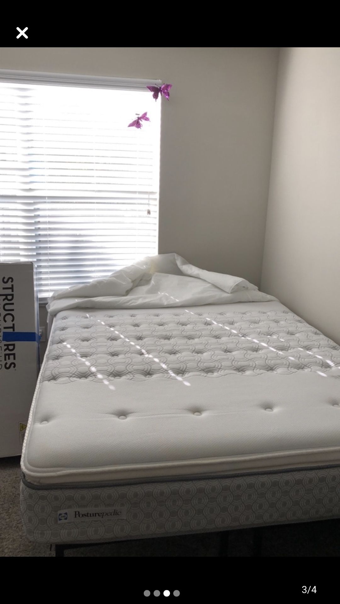 Queen size Serta mattress