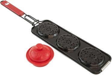 Non-Stick Crab Cake Basket & Press