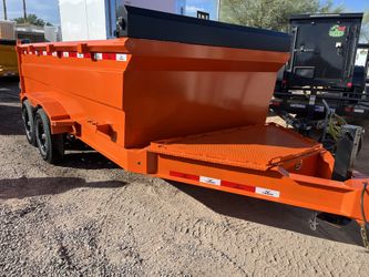 2026 Dump Trailer 7’x14’x3’