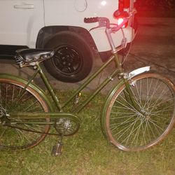 Ex Larg Vintage Raleigh Bike 3 Speed Ready To Ride 60 Firm