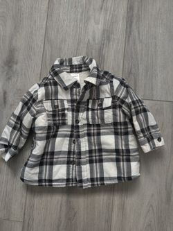 Sz 6 Month Carter's Lined Flannel