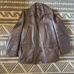 40s Vintage Horsehide Leather Jacket